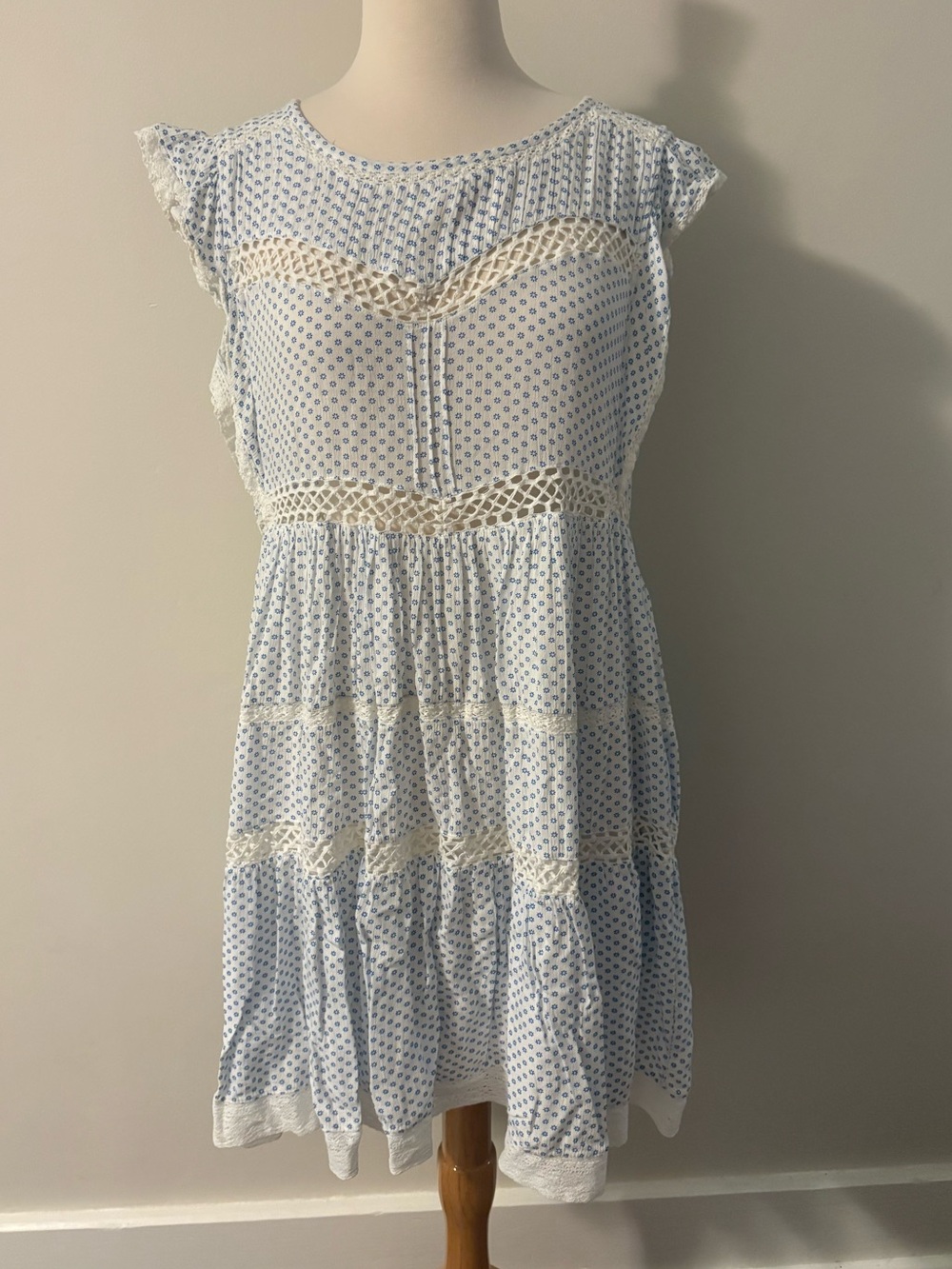 Free People Retro Kitty Mini Dress | Size S